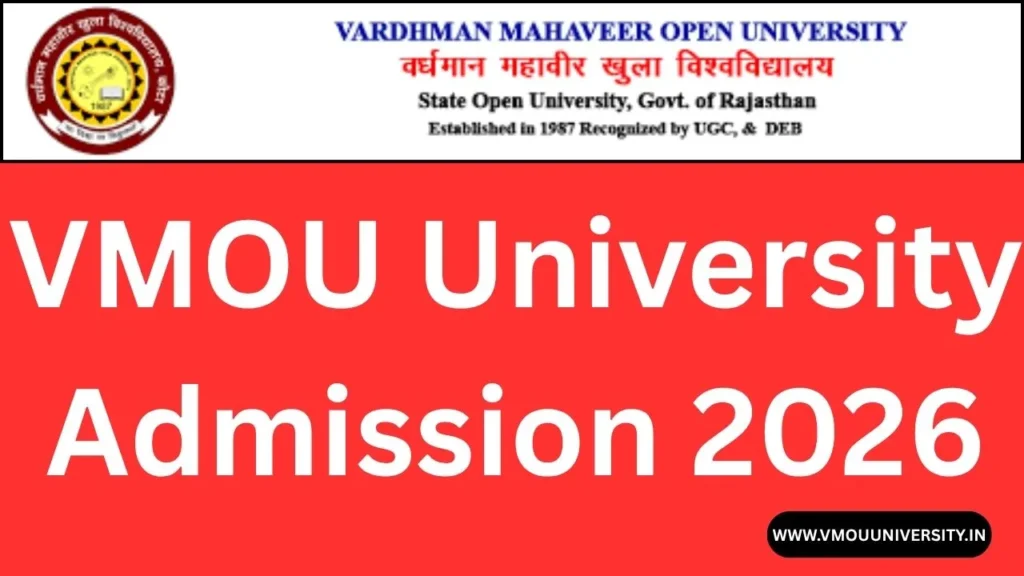 VMOU University Admission 2026
